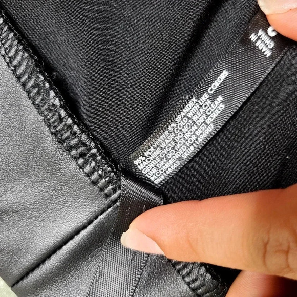 Torrid Black Faux Leather Legging - Picture 4 of 5